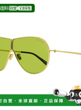自营 Tom Ford Unisex Keating Sunglasses TF1158 30N Gold/Blac