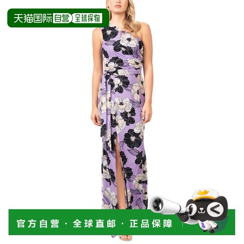 自营Dress The Population Bella Maxi Dress - purple 美国奥莱