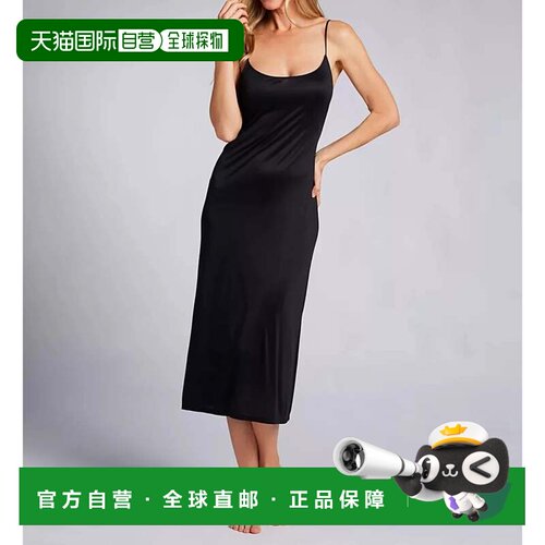 自营Natori Body Doubles 46 Gown Slip Dress  Large Black Spag