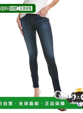 自营 AG Jeans The Legging 4 年 Kindling 紧身牛仔裤 - 蓝色 美