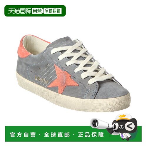 自营Golden Goose Superstar Leather Sneaker - blue 美国奥莱直