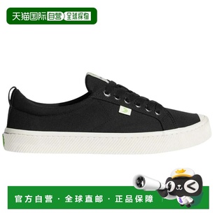 自营Cariuma OCA Low Sneakers Black White Canvas Casual Shoes