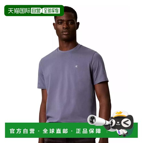 【美国直邮】calvin klein/凯文克莱 男士 上装T恤【付后1h可退】