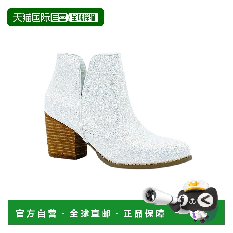 自营 not rated footwearFiera 女士白色短靴 - 白色 美国奥莱直