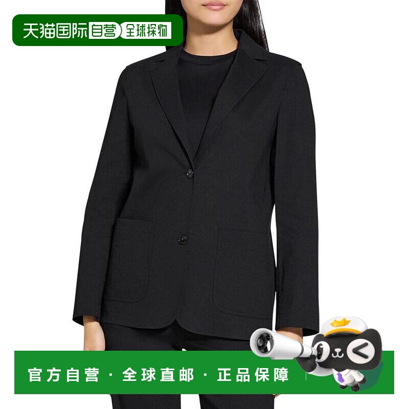 1h可退 【美国直邮】theory 女士 休闲西装亚麻外套图片