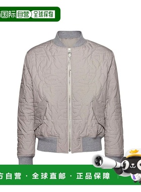 自营Salvatore Ferragamo Polyester Men's Bomber - gray 美国奥