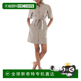 连衣裙 品牌尺码 美国尺码 Burberry 自营 Nova格子腰带棉衬衫