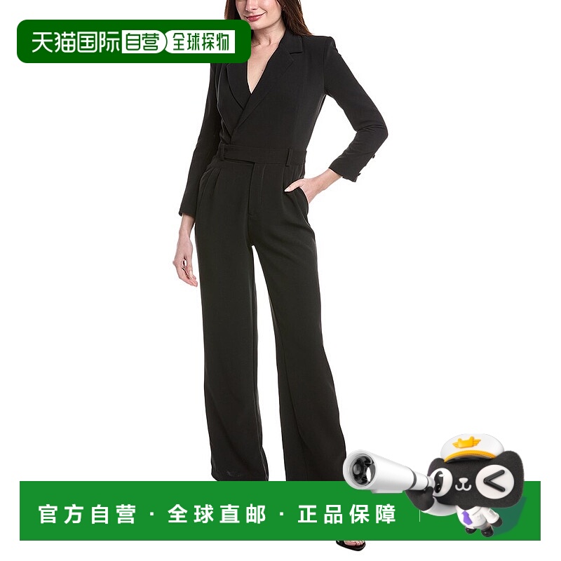 自营issue New York Blazer Jumpsuit - black 美国奥莱直发