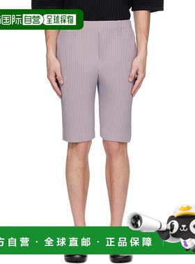 1h可退 香港直邮潮奢 Homme Plisse Issey Miyake 男士 紫色 Tail