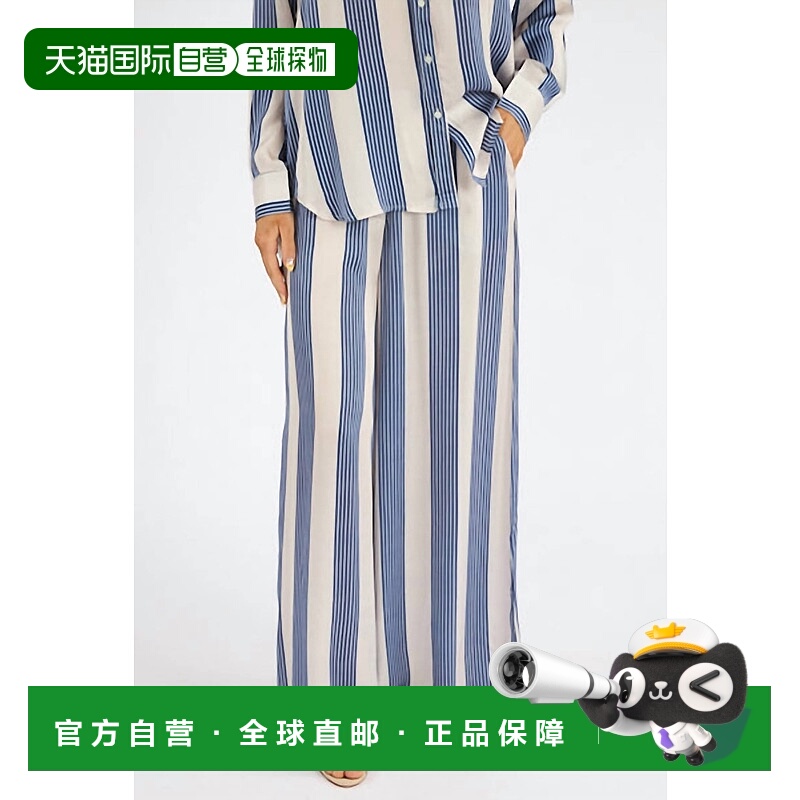 自营 deluc蓝色/象牙色Milo长裤 美国奥莱直发