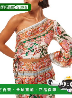 自营 misa los angelesMISA洛杉矶卡斯皮亚上衣-黑色 美国奥莱直