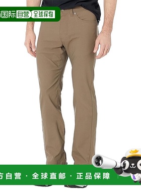 1h可退 香港直邮潮奢 prana 男士 Brion II 长裤 brown棕色 舒适