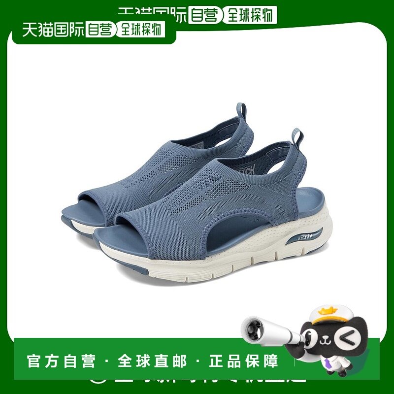 1h可退 【美国直邮】Skechers斯凯奇女士运动沙滩鞋凉鞋厚底轻便,运动鞋new,运动沙滩鞋/凉鞋,淘宝优惠券,粉丝福利购,淘宝优惠卷