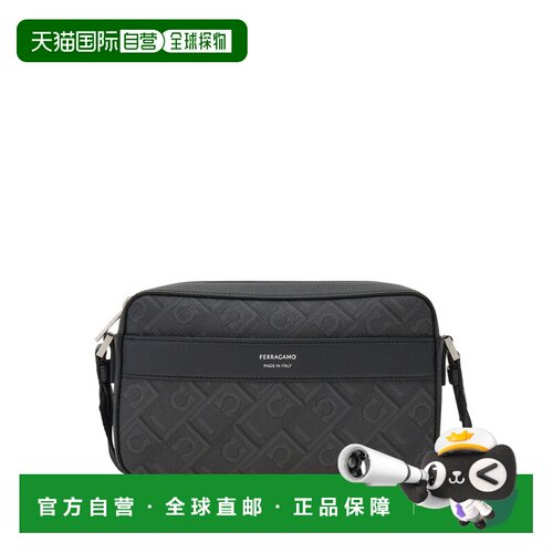香港直邮FERRAGAMO/菲拉格慕 邮差包 Luggage 241658 0779690 GRI