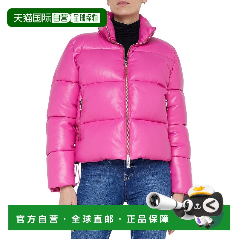 自营 L'AGENCE Larsen Puffer Jacket - pink 美国奥莱直发