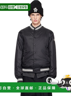 1h可退 香港直邮潮奢 Moncler 盟可睐 男士 黑色 Bouchet 双面羽