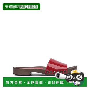 缪缪 Miu 女士 30mm 5Z425E06 1h可退 漆皮木屐 香港直邮潮奢