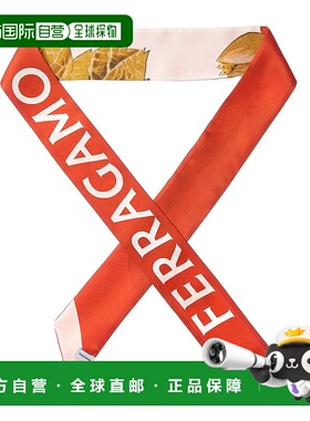 自营salvatore ferragamoFerragamo Silk Scarf - red 美国奥莱直