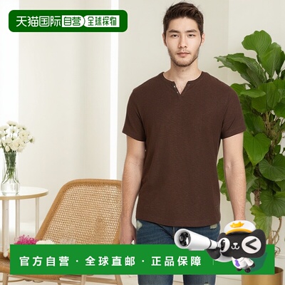自营 guessEco Ricky Split Tee - new java 美国奥莱直发短袖