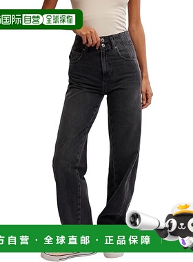 自营Free People Aster Jeans Women's Asteroid Cotton 5-Pocket