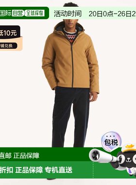 自营Nautica Mens Full-Zip Jacket - sand shore 美国奥莱直发
