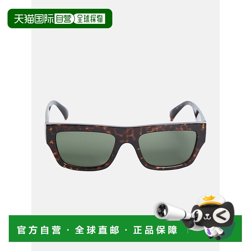 自营guessNarrow Square Plastic Wayfarers - dark havana 美国