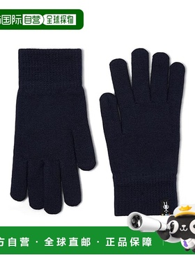 1h可退 香港直邮潮奢 smartwool 女士 水煮羊毛手套 blue蓝色 舒