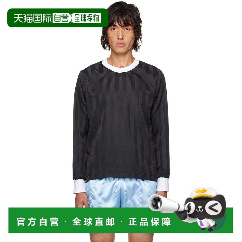 1h可退 香港直邮潮奢 Adam Jones 男士 黑色 Football T 恤 Footb