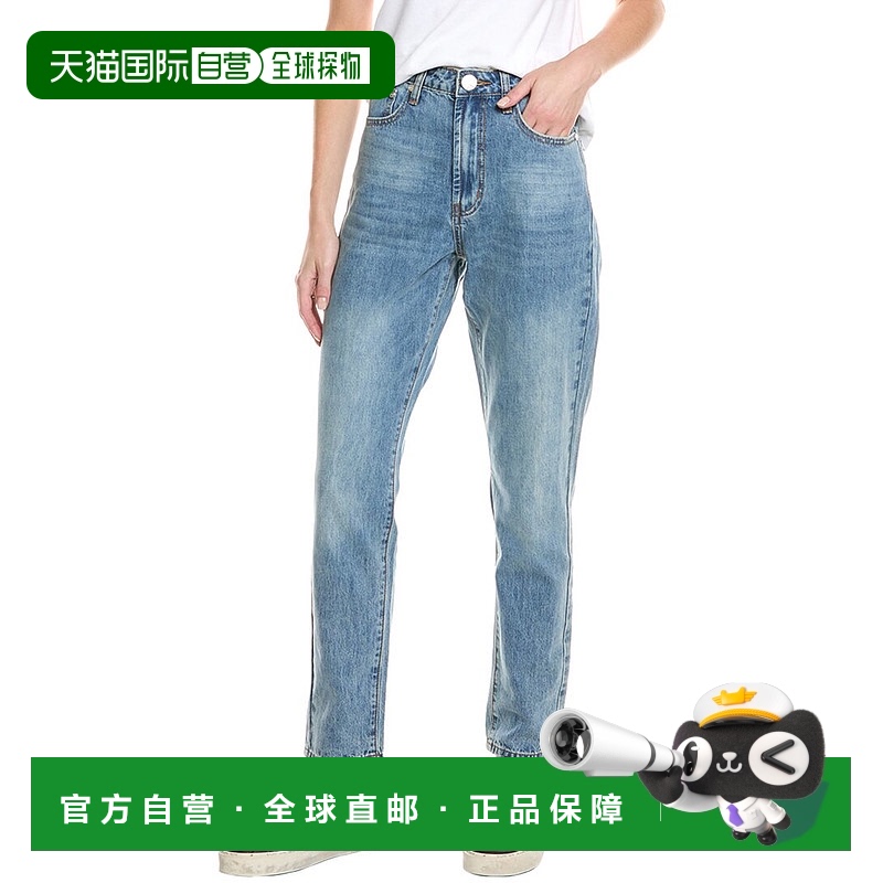 自营 One Teaspoon Legends Pacifica 高腰妈妈牛仔裤 - 蓝色 美