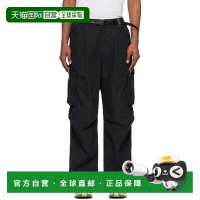 1h可退 香港直邮潮奢 And Wander 男士 黑色 Gramicci 联名 Milit