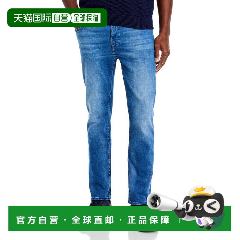 1h可退 【美国直邮】hugo boss 男士 牛仔裤潮牌 个性时尚休闲百