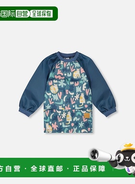 自营 deux par deux学校围裙绿色猫印花-绿色猫印花 美国奥莱直发