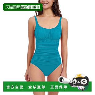 自营Profile By Gottex Tutti Frutti Scoop Neck Shirred Bust S