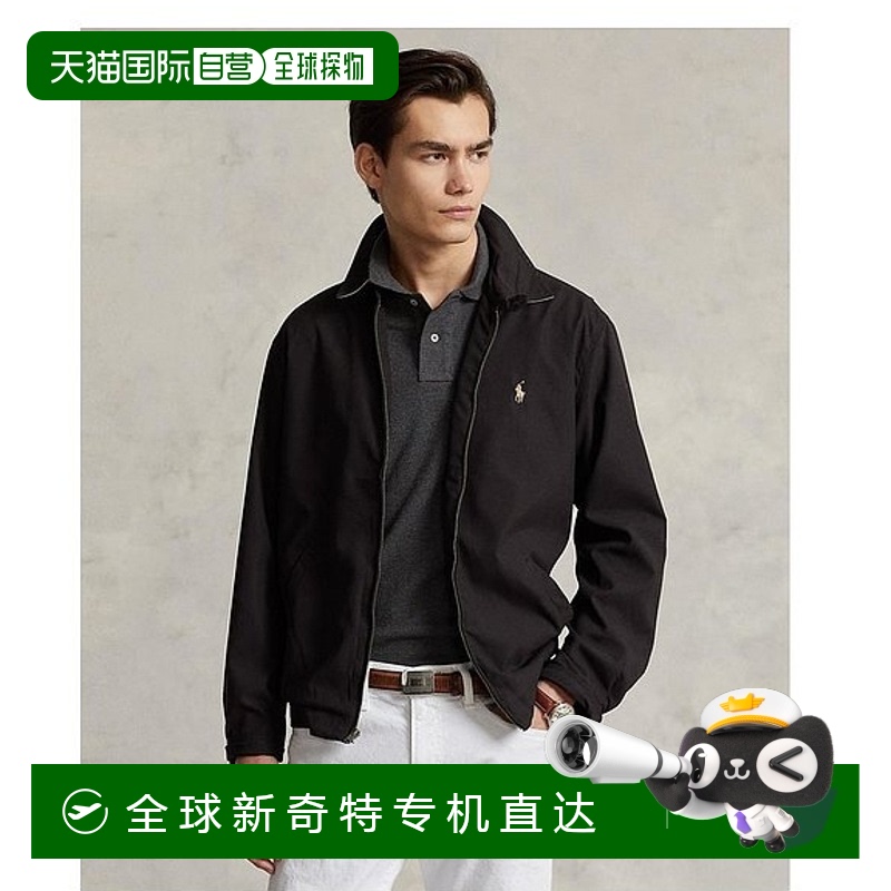 1h可退 【美国直邮】RALPH LAUREN男士商务夹克外套风衣拉链休闲