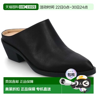 自营journee collectionJournee Women's Tomeka Casual Mules -