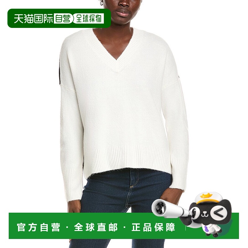 自营Vince Camuto High-Low Sweater - white 美国奥莱直发