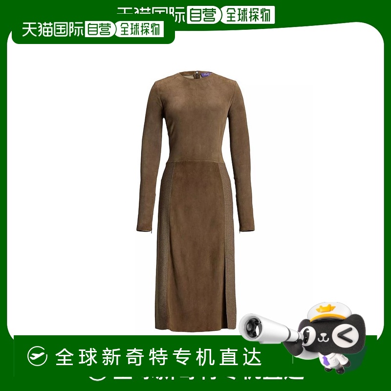 【美国直邮】ralph lauren 女士 连衣裙长袖紧身裙子羊毛时尚优雅