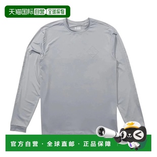 Shirt Men Neck Crew Stretch Tippet Silver 自营Salty