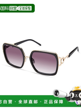 自营 guess大方形太阳镜 - 银白色 美国奥莱直发