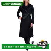 Double Coat Face 自营Tahari Wool Blend black 美国奥莱直发