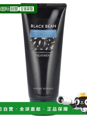 香港直邮自然乐园,Black Bean, Invigorating Hair Treatment, 6.