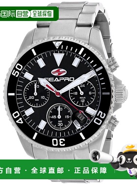 自营Seapro男士黑色表盘手表-黑色 美国奥莱直发