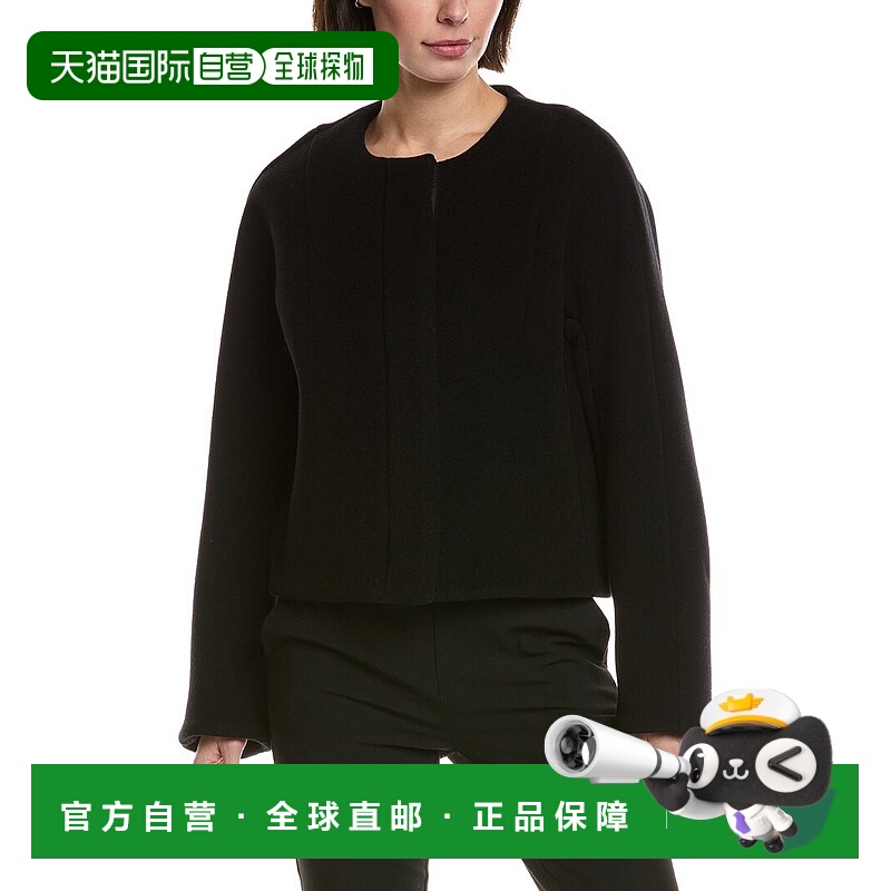 自营Proenza Schouler Mona Wool-Blend Jacket - black 美国奥莱