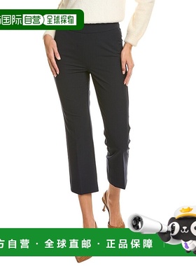 自营MARELLA Roma 长裤 - 蓝色 阔腿裤【美国奥莱】休闲裤直发