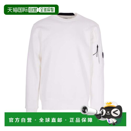 自营c.p. companyDiagonal Raised Fleece Crewneck Sweatshirt -