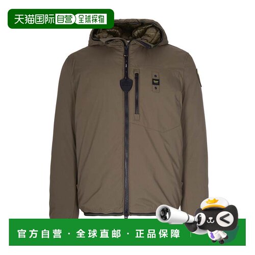 自营blauerDerry Forest Green Jacket - grey 美国奥莱直发
