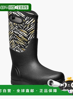 自营 Bogs Neo Classic异国情调72709-009女式黑色防水农场靴JOBB