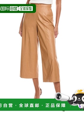 自营tyler boe Payton Crop Pant - brown 美国奥莱直发休闲裤