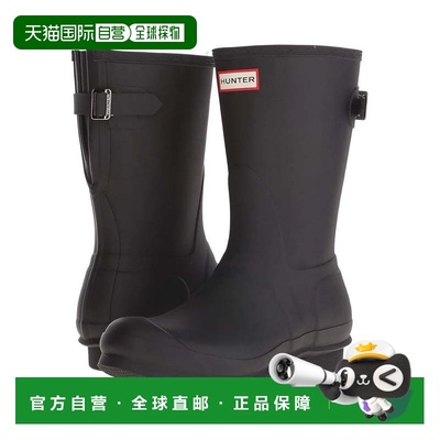 自营Hunter Original S1013RMA-HBL01 Black Waterproof Rain Boo