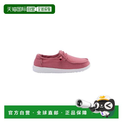 自营Hey Dude WOMENS WENDY SHOES - PINK 女鞋美国奥莱直发布鞋